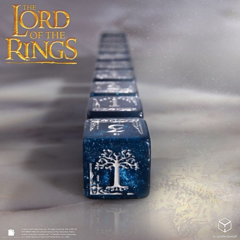 The Lord of the Rings: 10 D6 Dice Set Gondor [2]