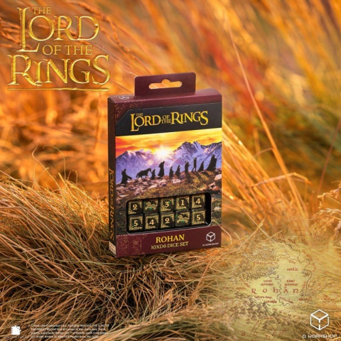 The Lord of the Rings: 10 D6 Dice Set Rohan [1]