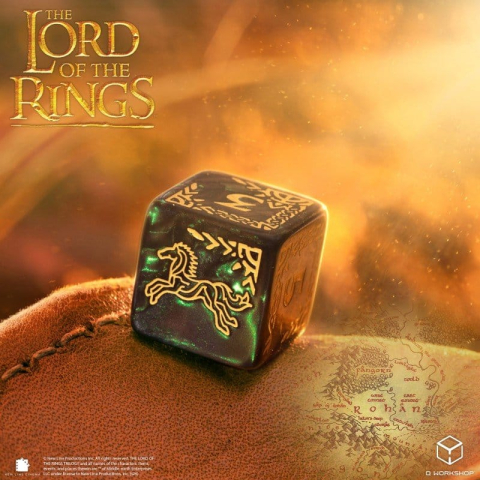 Games - The Lord of the Rings: 10 D6 Dice Set Rohan
