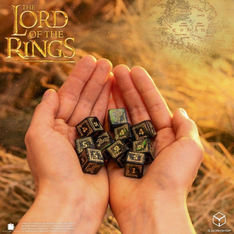 The Lord of the Rings: 10 D6 Dice Set Rohan [2]
