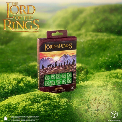 The Lord of the Rings: 10 D6 Dice Set Shire [2]
