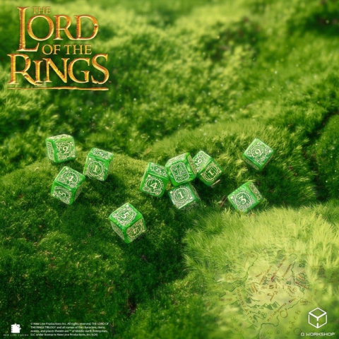 The Lord of the Rings: 10 D6 Dice Set Shire [1]