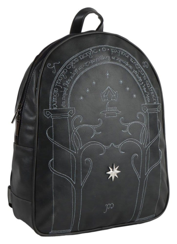 PRECOMENZI - The Lord of the Rings Casual Fashion Faux-Leather Backpack