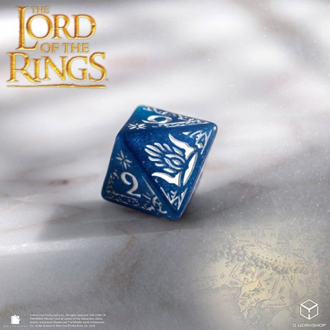 The Lord of the Rings Dice Set of 7 Gondor [4]