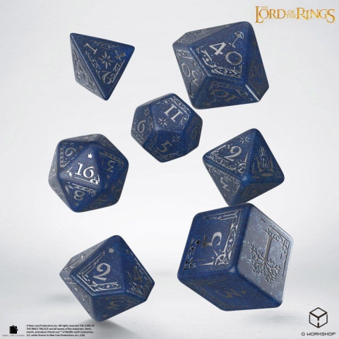 The Lord of the Rings Dice Set of 7 Gondor [9]