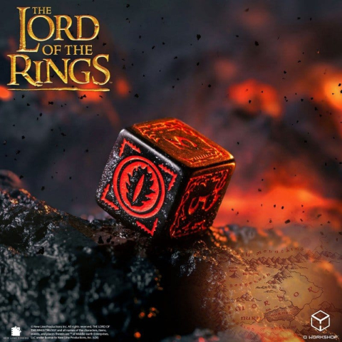 The Lord of the Rings Dice Set of 7 Mordor [2]