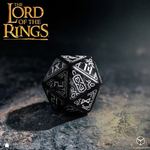 The Lord of the Rings Dice Set of 7 Moria (Glow in the Dark) [4]