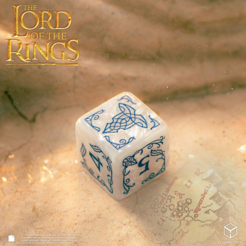 PRECOMENZI - The Lord of the Rings Dice Set of 7 Rivendell (Stone)