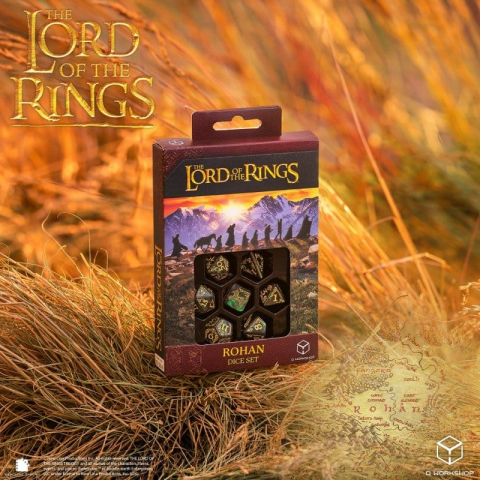 The Lord of the Rings Dice Set of 7 Rohan [8]