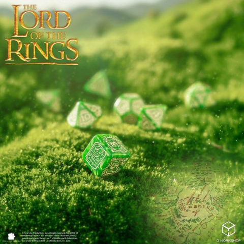 The Lord of the Rings Dice Set of 7 Shire [7]