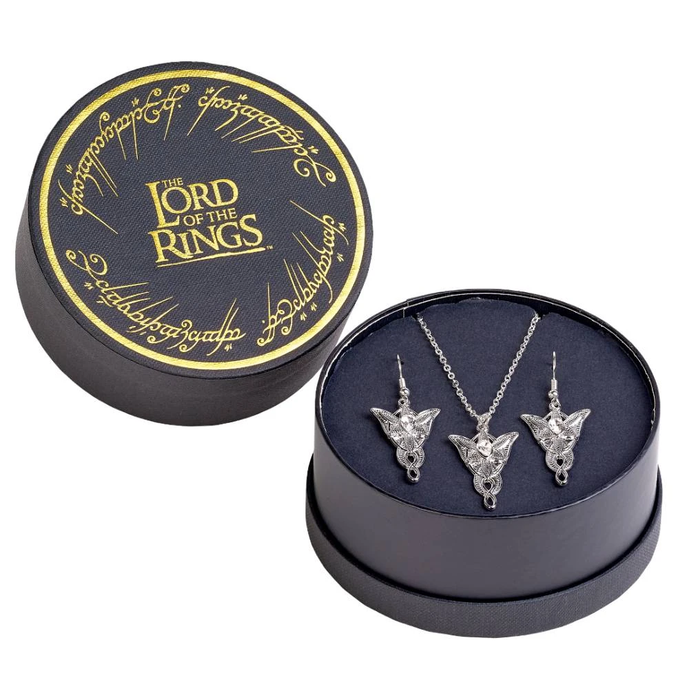Pop Culture - The Lord of the Rings Gift Set Evenstar Necklace & Earrings - Set Bijuterii Oficial