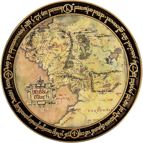 The Lord of the Rings Middle-earth Map Collector's Coin Limited Edition [5]