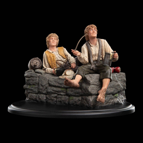 PRECOMENZI - The Lord of the Rings Mini Statue Merry and Pippin 12 cm