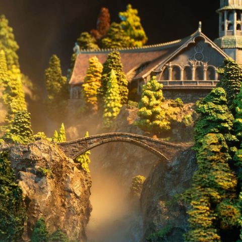 The Lord of the Rings Miniature Environment Rivendell 28 cm [12]