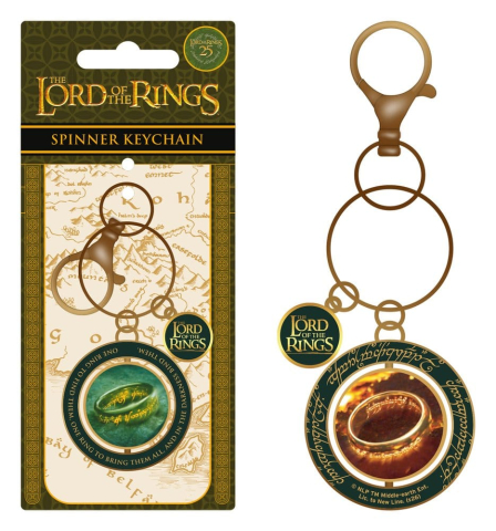 PRECOMENZI - The Lord of the Rings Spinner Keychain Epic Journey
