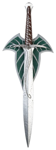 PRECOMENZI - The Lord of the Rings Sting Lamp Sword 51 cm