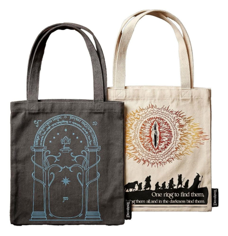 PRECOMENZI - The Lord of the Rings Tote Bags 2-Pack
