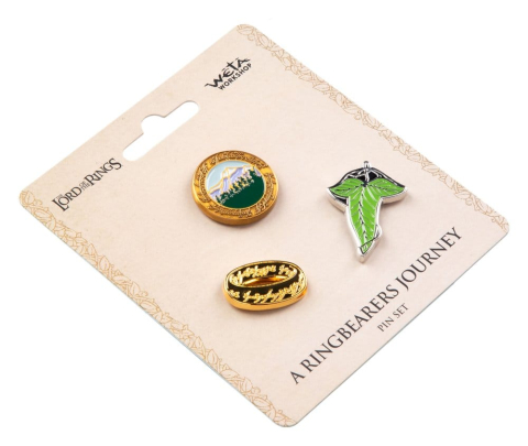 The Lord of the Rings Trilogy Pin Set A Ringbearer's Journey [1]