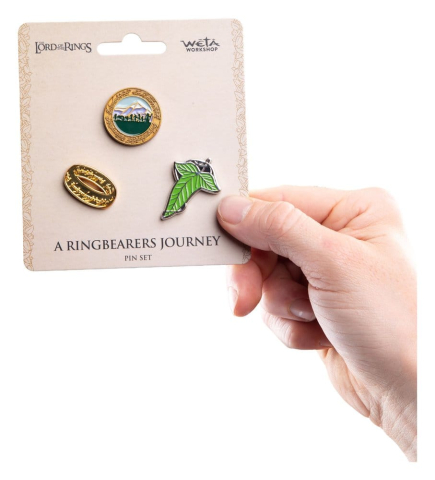 The Lord of the Rings Trilogy Pin Set A Ringbearer's Journey [0]