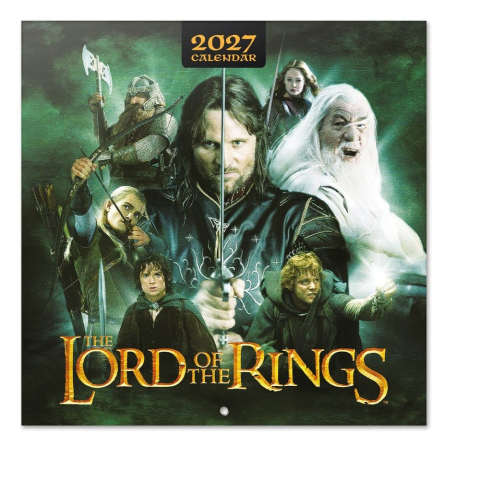 PRECOMENZI - The Lord of the Rings Wall Calendar 2027 30 x 30 cm
