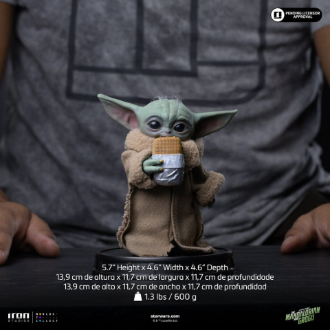 Collectibles - The Mandalorian & Grogu Grogu Collection Statue Grogu Food Cart Snack