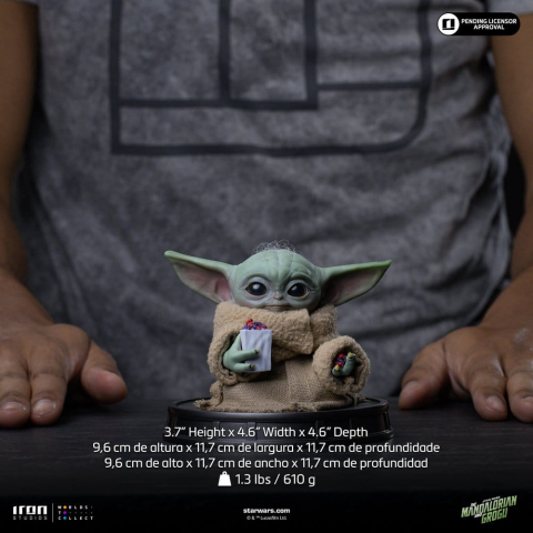 Collectibles - The Mandalorian & Grogu Grogu Collection Statue Grogu Popcorn Time