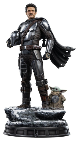 The Mandalorian & Grogu Legacy Replica Statue 1/4 The Mandalorian and Grogu 57 cm [1]