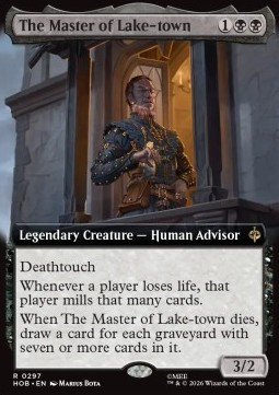 Singles Trading Card Games - The Master of Lake-town The Hobbit: Extras - Singles 297 FOILED