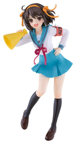 Manga & Anime - The Melancholy of Haruhi Suzumiya Pop Up Parade PVC Figure Haruhi Suzumiya L Size 22 cm