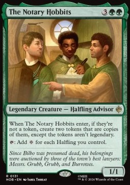 Magic: The Gathering Singles - The Notary Hobbits The Hobbit - Singles 131