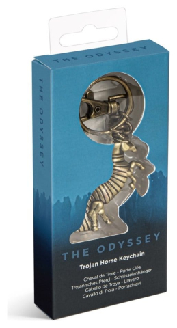The Odyssey (2026) Keychain Trojan Horse 14 cm [2]