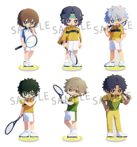 The Prince of Tennis II Irusuta Mini Figures Vol. 2 8 cm Blind Box Display (6) [14]