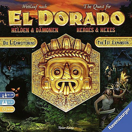 Board Games - The Quest for El Dorado: Heroes & Hexes