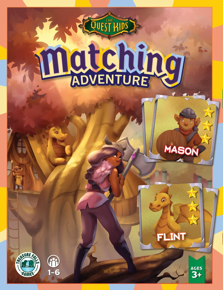 Noutati - The Quest Kids: Matching Adventure - Joc de Memorie Fantasy pentru Copii