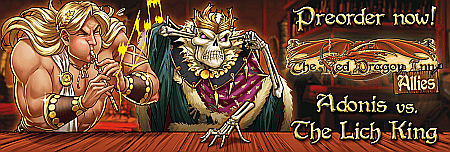 Board Games - The Red Dragon Inn: Allies – Adonis vs. the Lich King