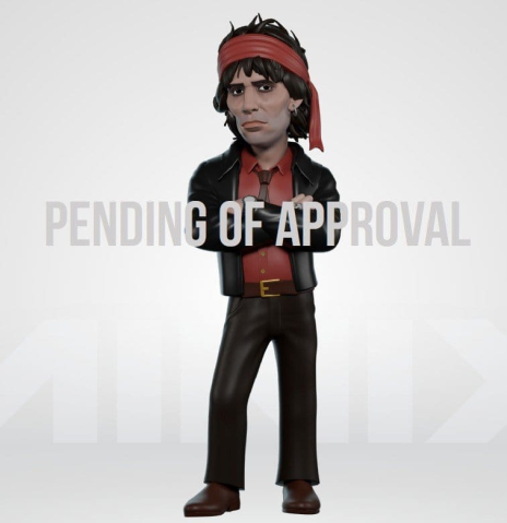 Collectibles - The Rolling Stones Minix Figure Keith Richards 12 cm