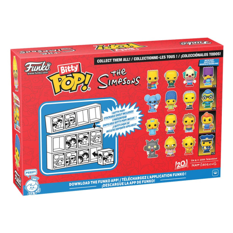 The Simpsons Bitty POP! Vinyl Figure 4-Pack Series 1 2 cm [8]