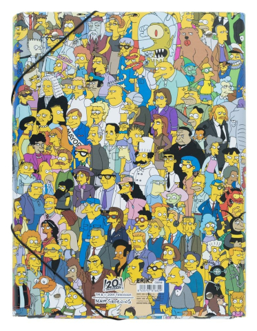 The Simpsons Elasticated Folder 34 x 26 cm [0]