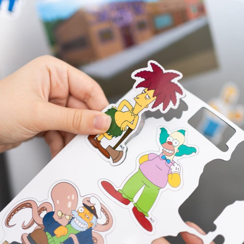 The Simpsons Figures Magnet Set Citizens [6]