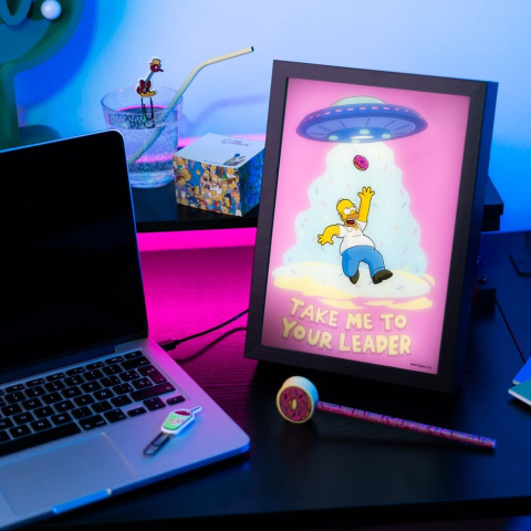 The Simpsons Framed LED Poster 20 x 28 cm [2]