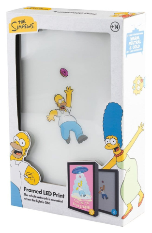 The Simpsons Framed LED Poster 20 x 28 cm [9]