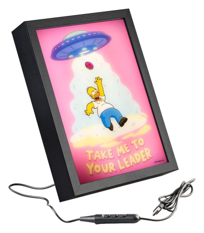 The Simpsons Framed LED Poster 20 x 28 cm [8]