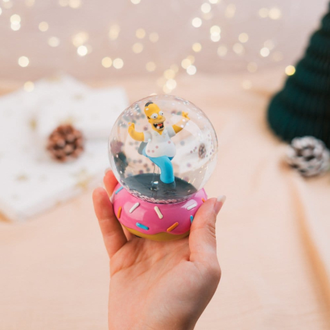 The Simpsons Snow Globe Homer Simpson Donut 10 cm [5]
