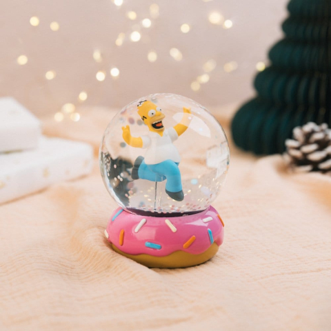 The Simpsons Snow Globe Homer Simpson Donut 10 cm [3]