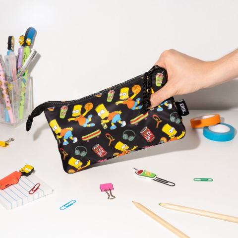 The Simpsons Triple Pencil Case Bart [5]