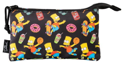 The Simpsons Triple Pencil Case Bart [0]