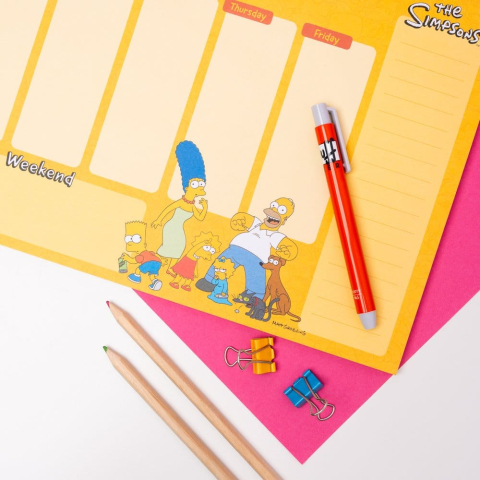 The Simpsons Weekly Planner A4 [3]