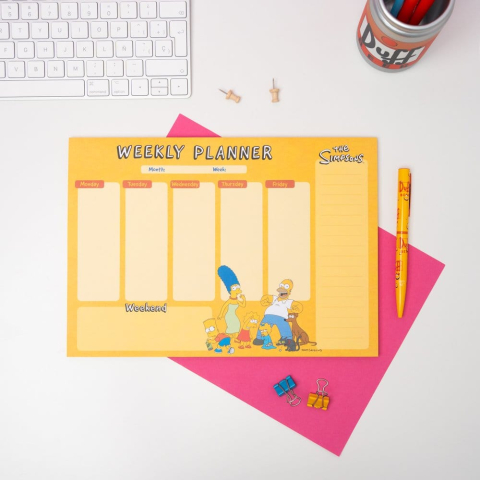The Simpsons Weekly Planner A4 [1]
