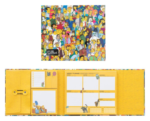 The Simpsons Weekly Planner with Sticky Notes 19 x 17 cm [6]