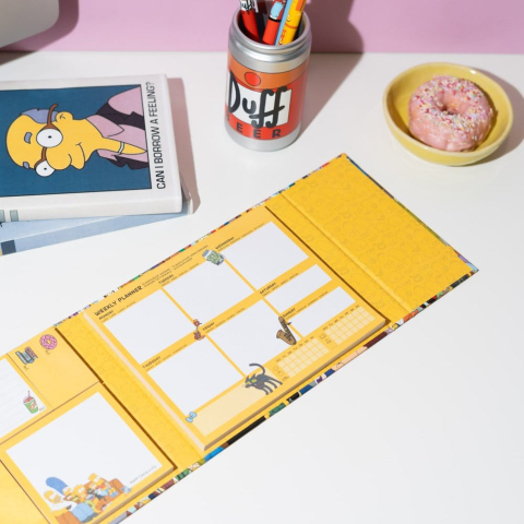 The Simpsons Weekly Planner with Sticky Notes 19 x 17 cm [2]